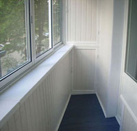 обшивка балконов 